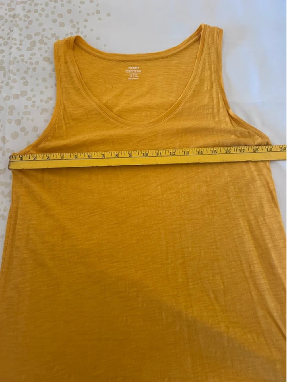 Old Navy Mustard Tank Long